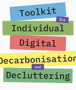 Toolkit for Individuals Digital Decarbonisation